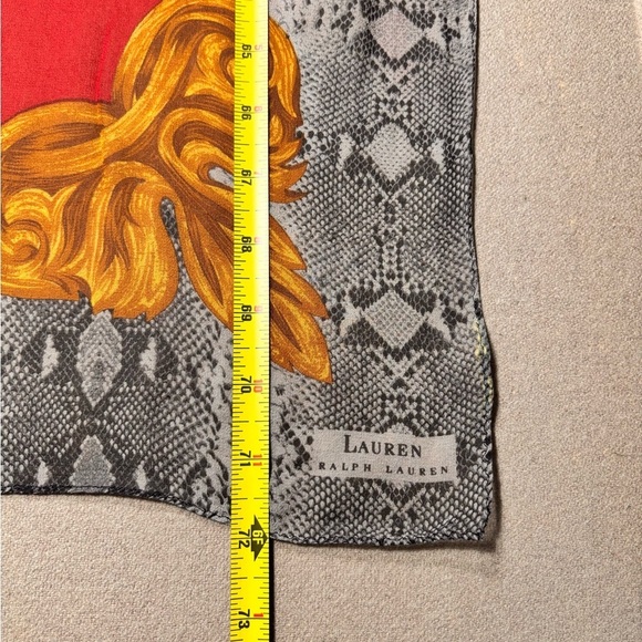 Ralph Lauren vintage baroque silk wrap - Picture 15 of 17